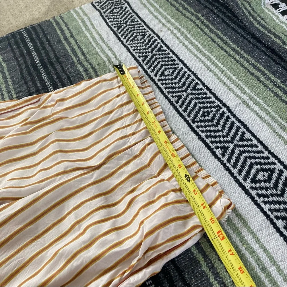 urban outfitters tabatha striped wide leg palazzo pants - Picture 3 of 12